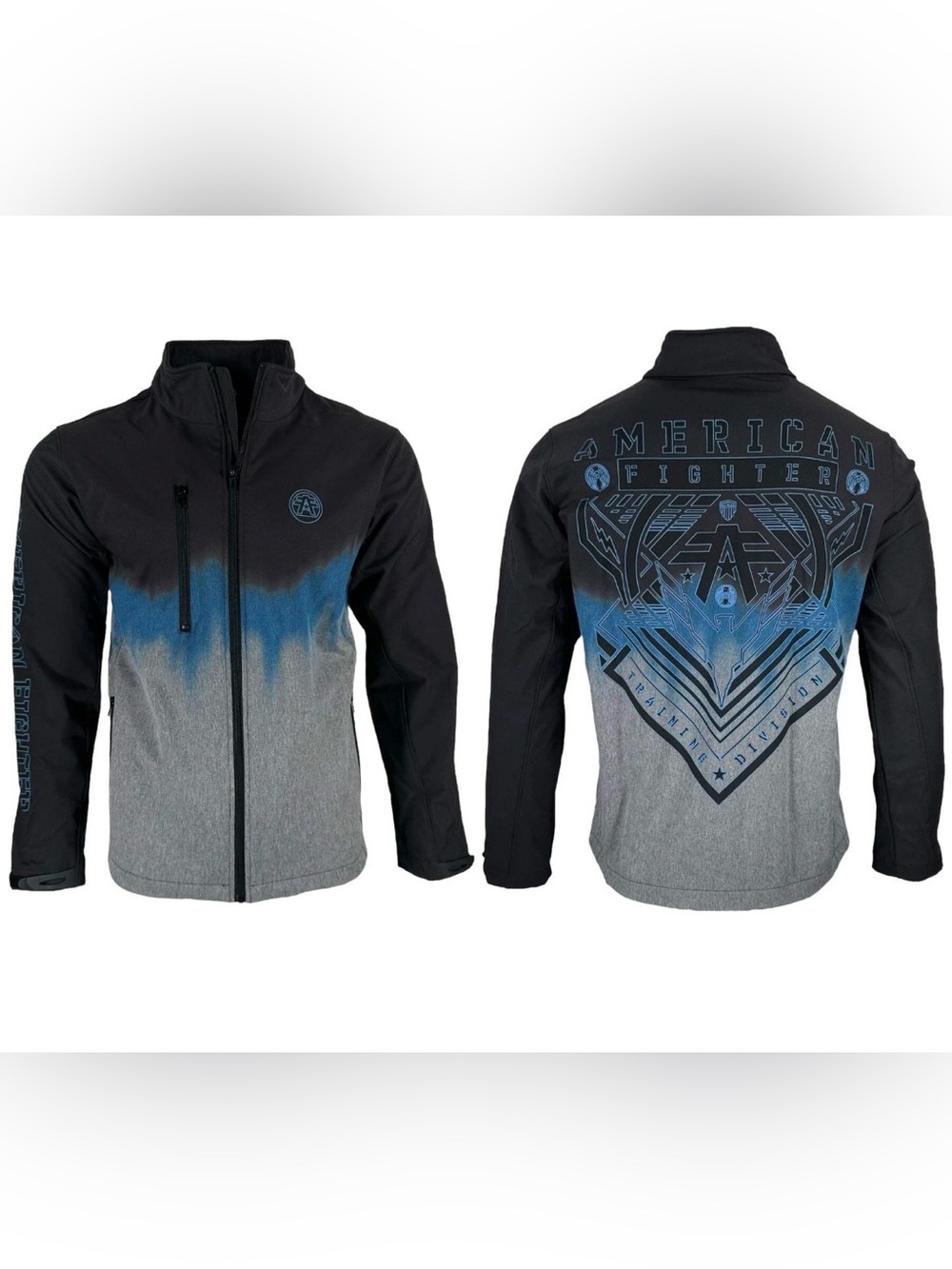 American Fighter Men's Full Zip Jacket Softshell Wardell Size 3XL New With Tags